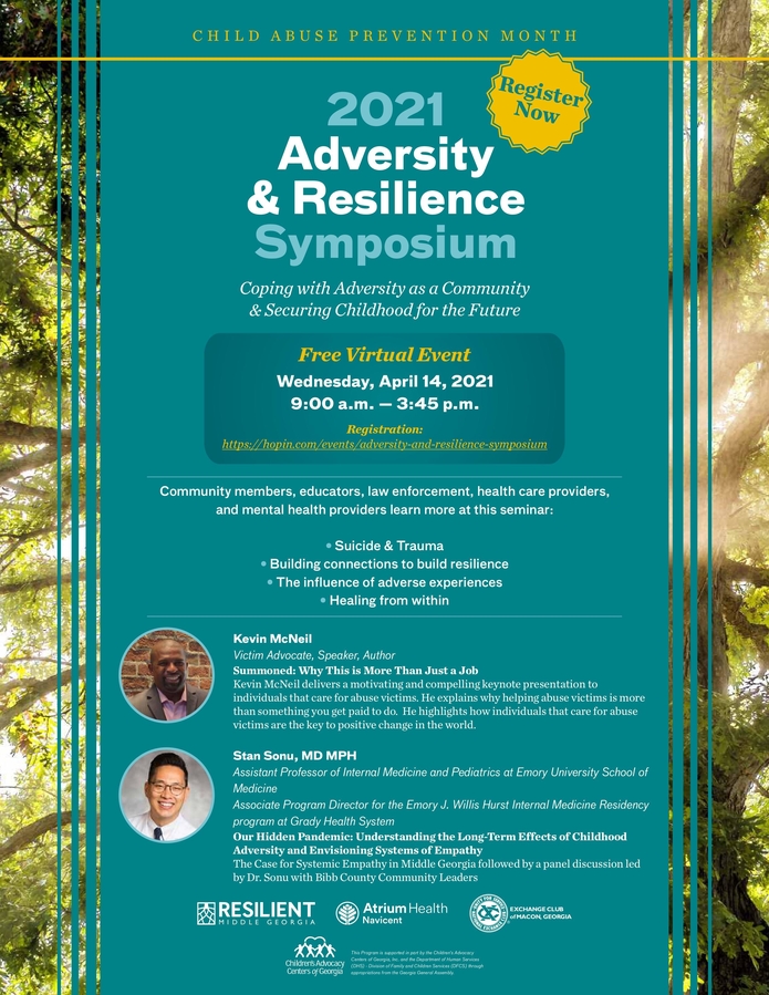Adversity and Resilience Symposium Flyer