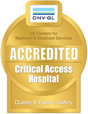 DNV-GL Accredited Critical Access Hospital Logo